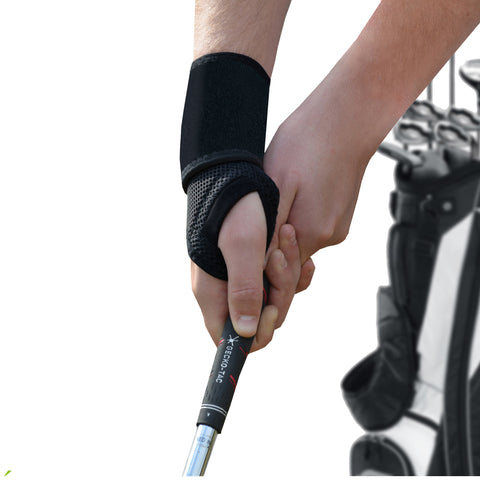 Golfer Wrist Wrap black 4DflexiSPORT