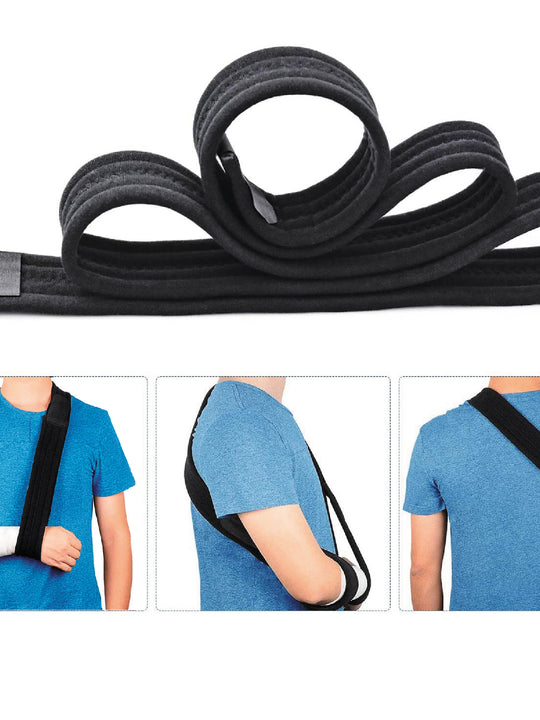 Collar and cuff arm support, shoulder, arm, elbow and hand injuries. Unisex.