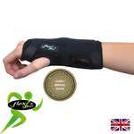 Wrist Brace 6" Palmar Bar REVERSIBLE GLOVE Style by 4DflexiSPORT® - 4DflexiSPORT