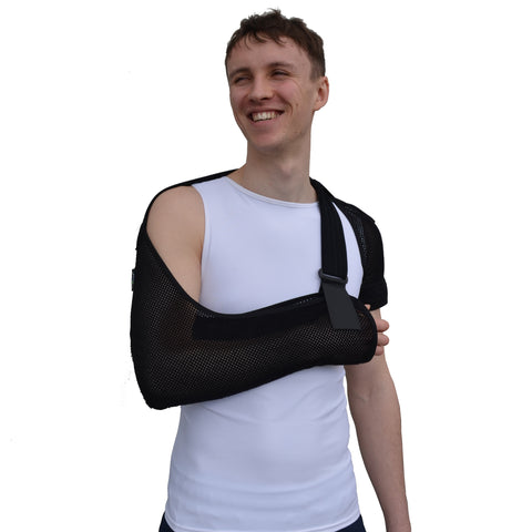 ONE SIZE 12yrs to Adult Arm Sling Anti Neckache 4DflexiSPORT