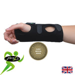 Wrist Brace 6" Palmar Bar REVERSIBLE GLOVE Style by 4DflexiSPORT® - 4DflexiSPORT