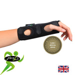Wrist Brace 6" Palmar Bar REVERSIBLE GLOVE Style by 4DflexiSPORT® - 4DflexiSPORT