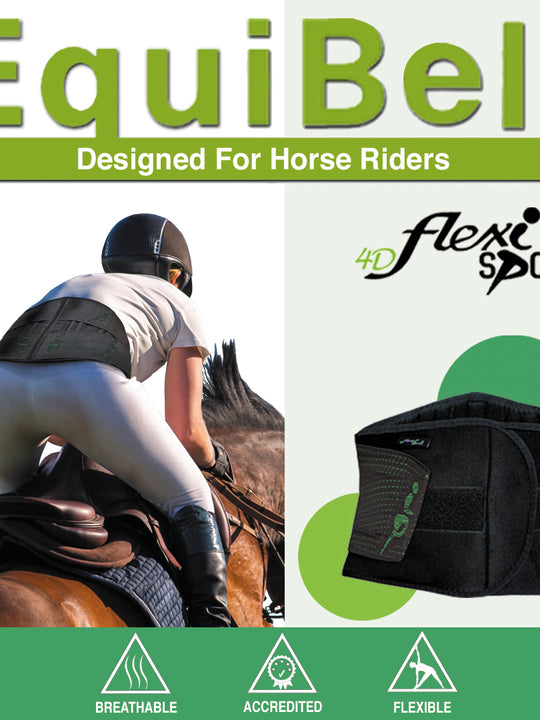 EquiBelt Horse Rider Back Strengthener by 4DflexiSPORT