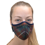 fraser tartan face mask
