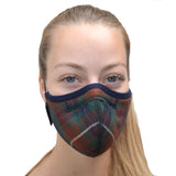 fraser tartan face mask